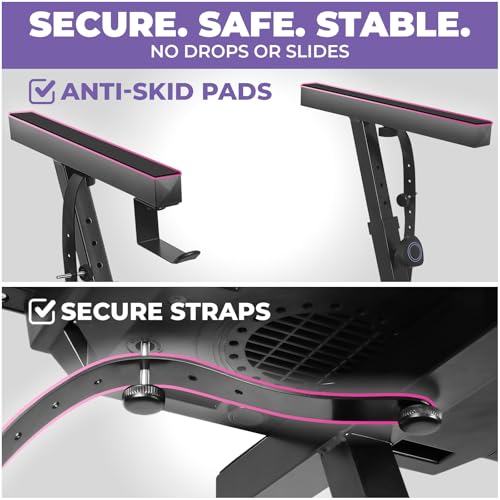 Liquid Stands MS1080 Keyboard Stand W/ Wheels thumb #3