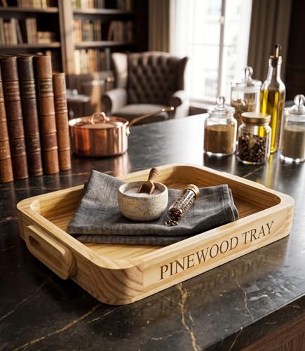 The Elmas Store 6 Pcs Borosilicate Glass Jars with Pinewood Tray - Image 4