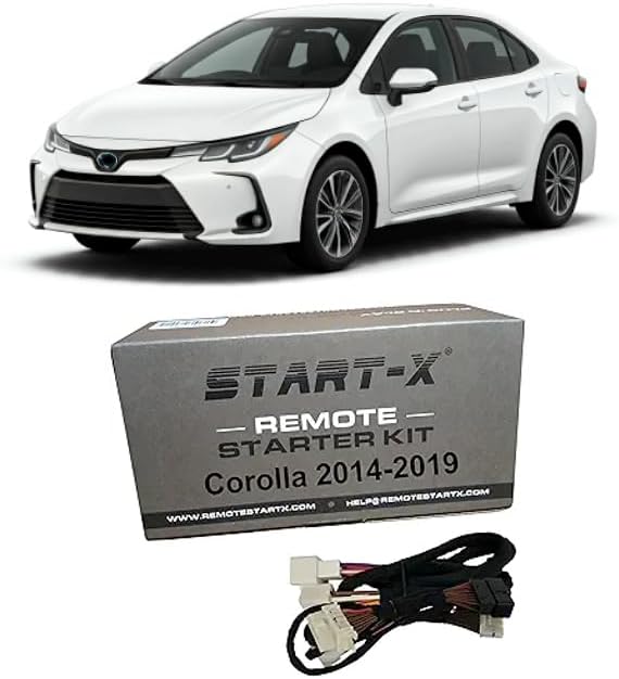 Start-X Remote Starter for Toyota Corolla 2014-2019 | Key Start Engine ...