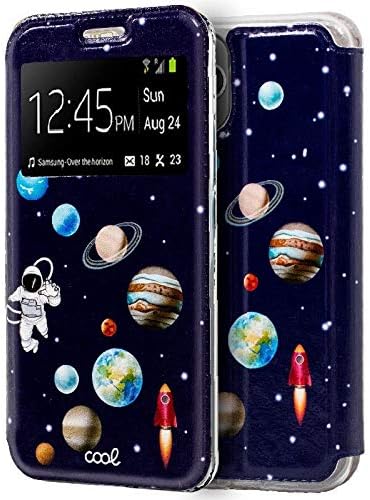 Cool Flip Cover Case for iPhone 11 Pro Astronaut Drawings
