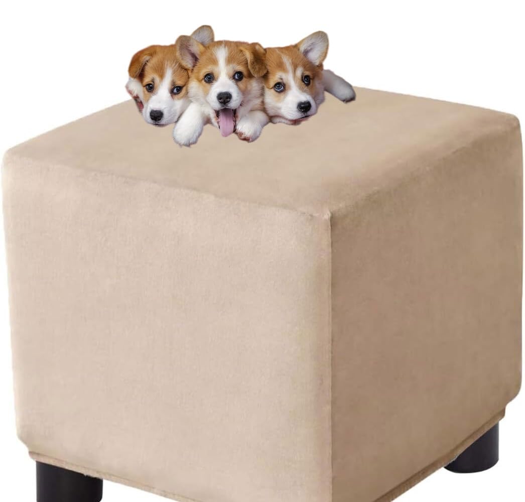 Housse extensible pour repose-pieds de canapé amovible de 40 à 100cm