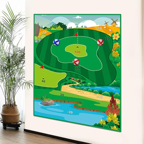 Jeu de copeaux interactif de golf compact pour animer vos vacances