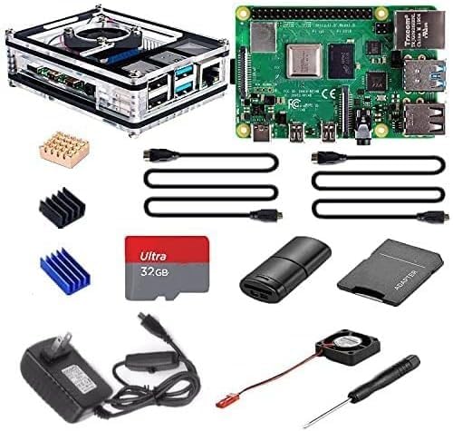 ミニPC Vemico Raspberry Pi 4 Model B(RAM 4GB) Amazon.com: Vemico Raspberry Pi 4B 4GB Kit with 32GB Card 5V3A