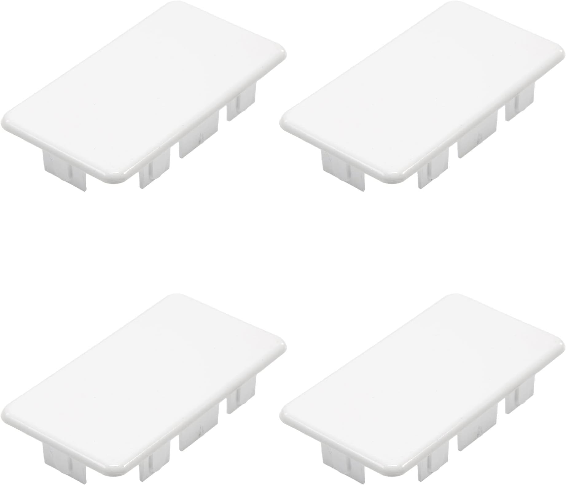 Plum Fittings 2" x 3 1/2" Internal Vinyl End Caps (Pack of 4)