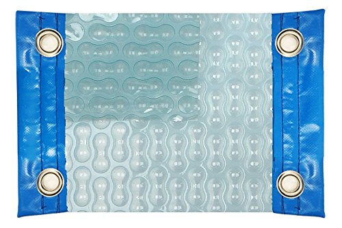 Pool System Solar-Powered Protective Cover with 500 μ Ground and Guard with Reinforcement in Widths