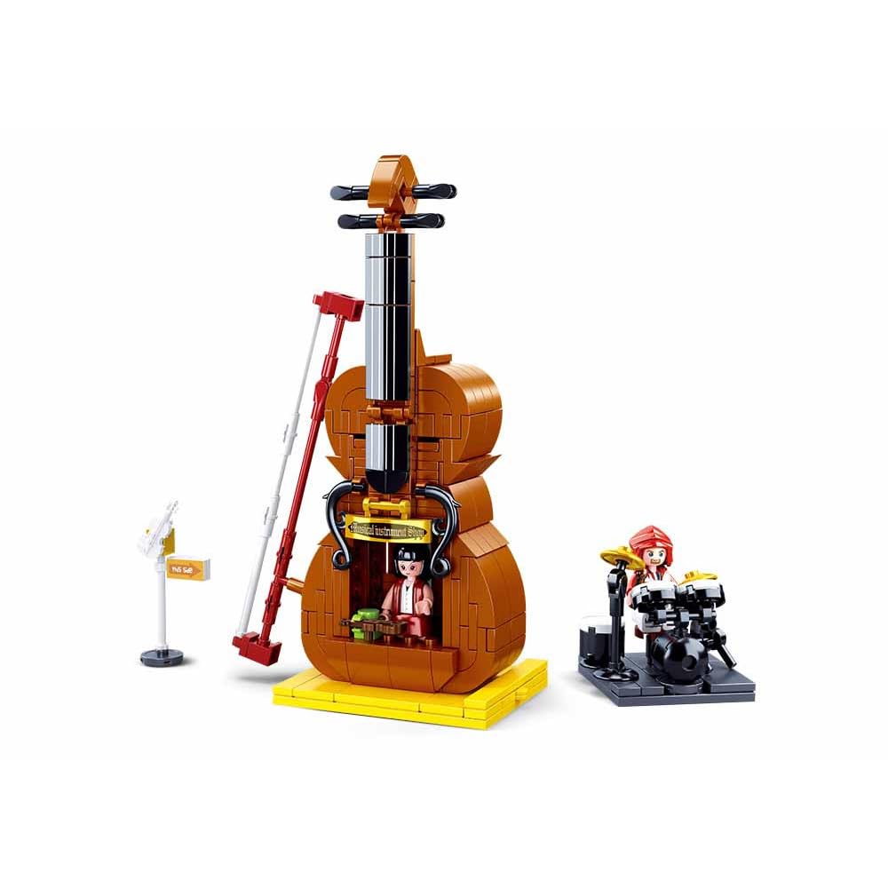 Sluban M38-B0817 Wonders-Violin Shop 308 Pieces, Mehrfarbig - Image 2