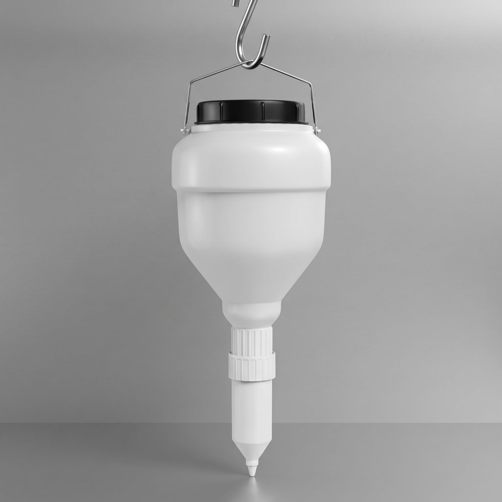 Colcolo Botella Colgante para Condimentos, Cuadrado, 5,5 L, Botella Exprimible Colgante Para Salsas, 5,5 L