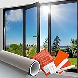 Solar Systems Film Solaire intérieur - Film Autocollant pour fenêtre pour Isolation Ther...