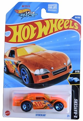Hot Wheels Stockar naranja 1:64 miniatura 1