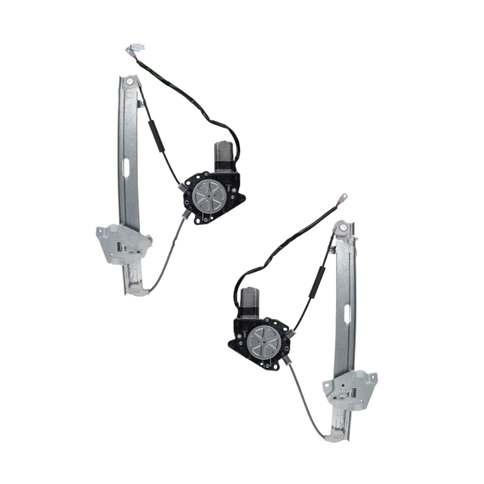 Aptfkec Car Window Levers for Mitsubishi for Montero MR135166 MB669164 MR135167 MR135168 MB517475 MB517476 Power Window Regulator Motor Glass Regulator(Rear Right+Left)
