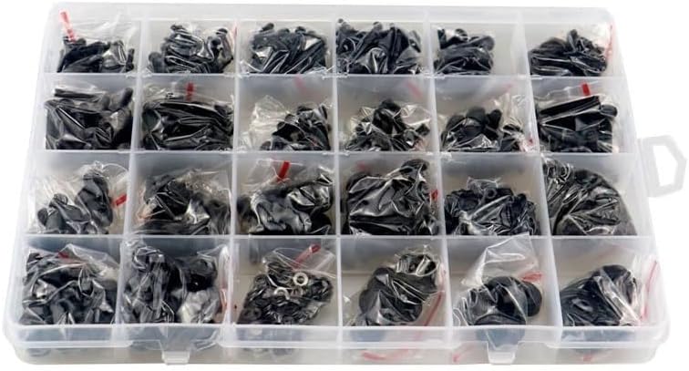 Versatile Boxed Screws Carbon Steel Screw Assortment Metal Project Fasteners Comes In An Easy-to-access Storage Container Ideal For DIY And Construction Furniture Assembly And Home Improvement(M2-M5 -