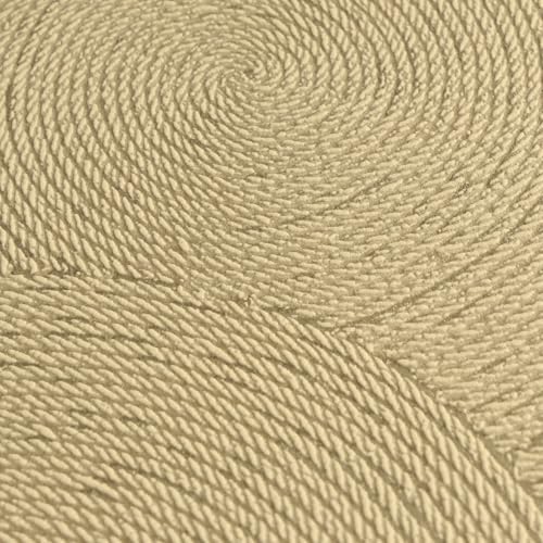 Papier peint intissé géométrique bronze 790933 Profhome 5,33m2 - 5