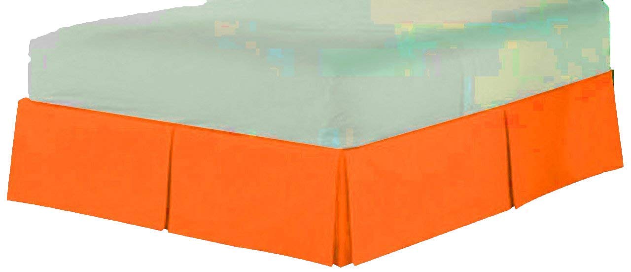 Jenylinen Solid Pattern 1-PC Split Corner Bed Skirt/Dust Ruffle Full Size (54