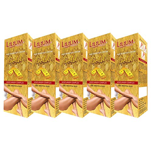 Lilium Gold Hair Removal Cream 50g Pack of 5-image-34
