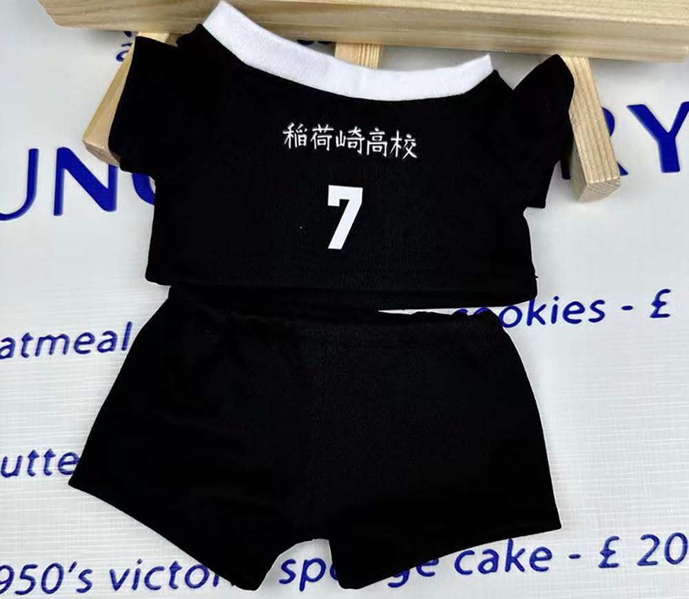 ☆ハイキュー!! きせかえ服 衣装 10cm、15cm、20cm Amazon | 10cm 15cm 20cm ぬいぐるみ 服 人形の服 Tシャツ+半