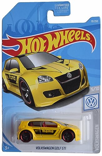 Hot Wheels Volkswagen Golf GTI, Volkswagen 5/10 [yellow] 19/250