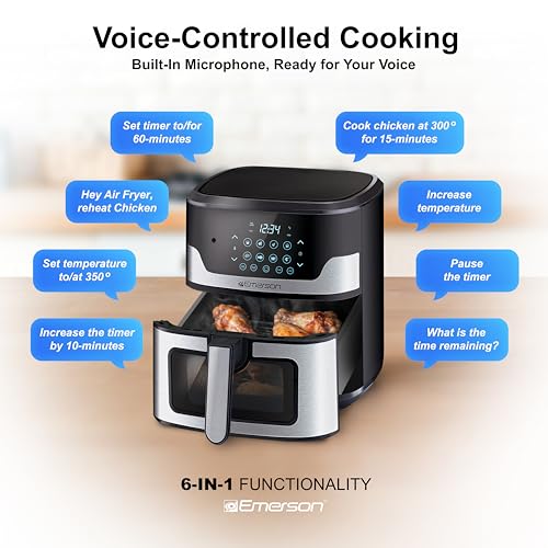 Emerson SmartVoice 5.3QT 6-in-1 product image 5