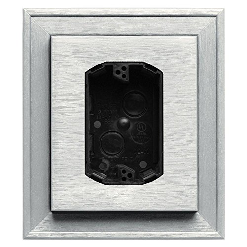 Builders Edge 130110010123 Electrical Mounting Block 123, White