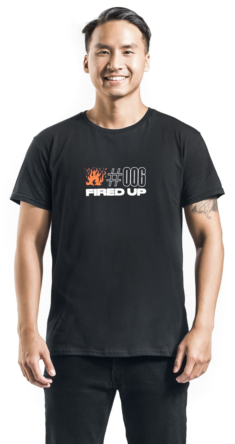 Pokémon Charizard Uomo T-Shirt Nero Regular