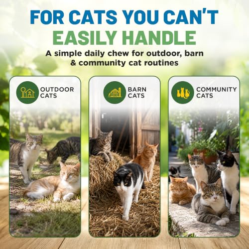 Guardian's Choice Flea Chews for Cats, Flea & Tick Chews, 100 Count | Help Keep Your Cat Comfortable. Daily chewable support for healthy skin, coat, and everyday wellness.* - Image 6