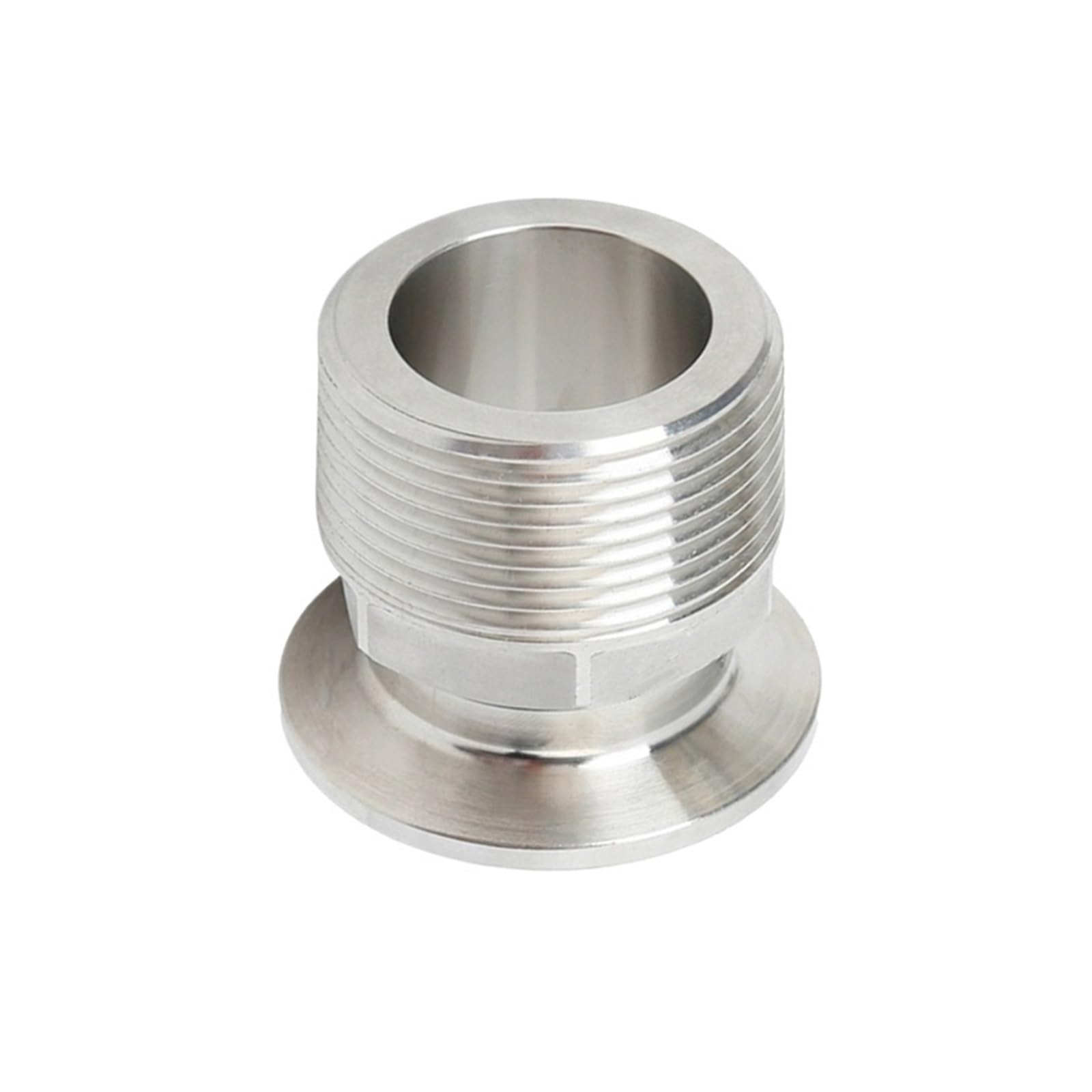 AARTERZZA 4" NPT Male Threaded to 4" Tri Clamp 304 Stainless Steel Pipe Fitting Connector