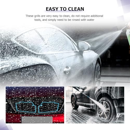 Image of LUWU Mazda CX-5 2026 Front Upper Grill Mesh Compatible With 2026 Mazda CX-5 Front Mesh Grill Inserts Trims Front Mesh Grille Cover Guard for Mazda CX5 2026 Car Exterior Accessories ABS Material Black