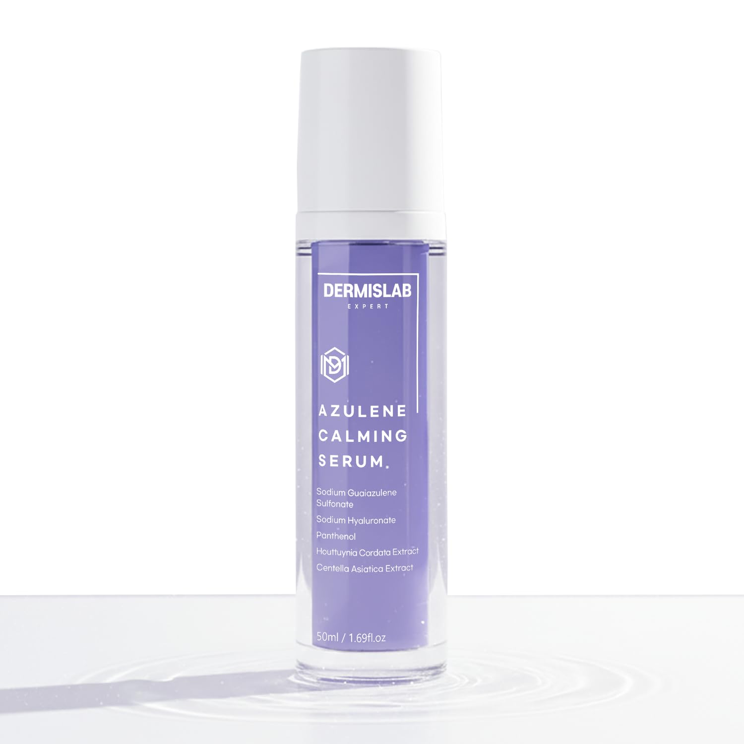 Azulene Calming Serum – Lightweight Hydrating Facial Serum for Soothing and Moisturizing Sensitive Skin | 50 ml / 1.69 oz