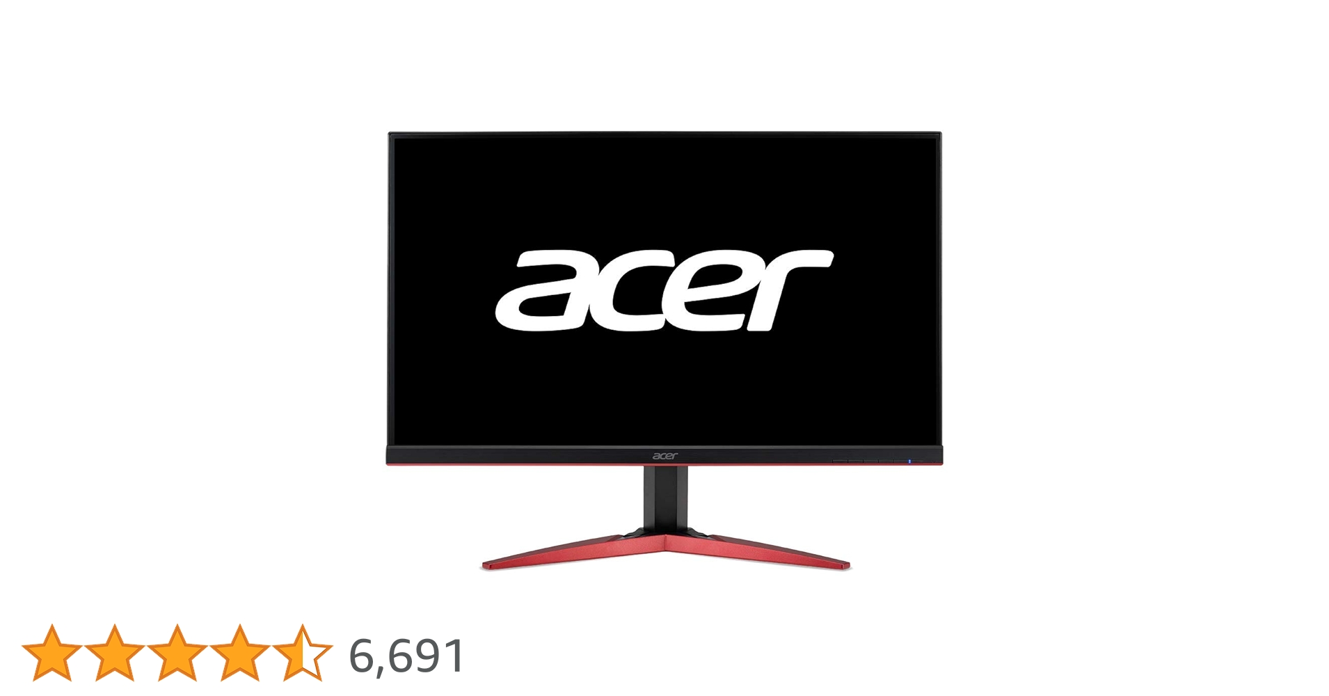 acer KG251Q モニター 2022年製 Acer KG251Q Jbmidpx 24.5” Full HD (1920 x 1080) Gaming