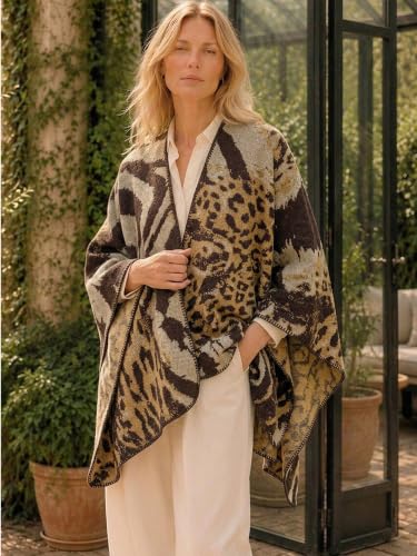 Image of Breezy Lane Shawl Wraps for Women Ponchos Ruana Wraps Cardigan