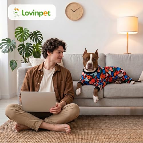Ropa para Perro Grande LovinPet Antilamer Camisa Protectora miniatura 7