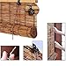 Bamboo Blinds / Shades for Patio with Cords, Sun Protection, Breathable, Suitable for Decks, Porches, Balconies, Backyards.