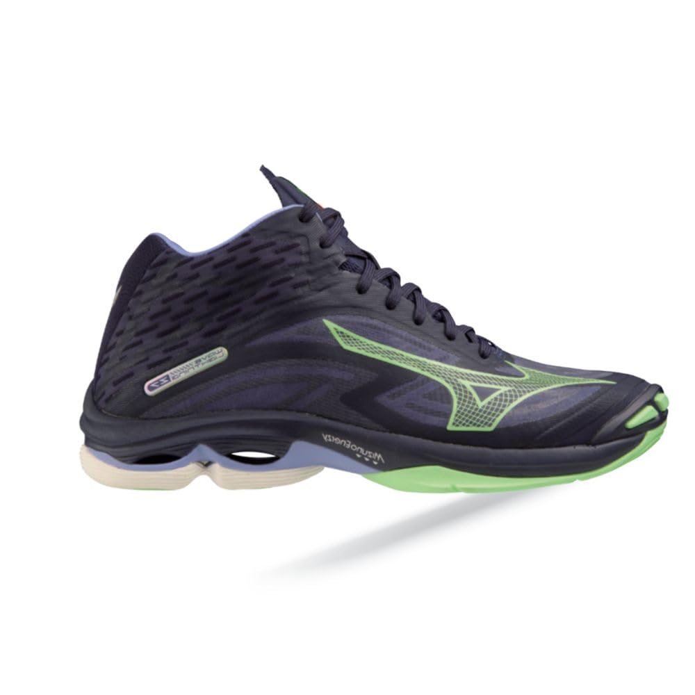 Mizuno Lightning Z7 Mid Chaussures de Volley-Ball Bleu