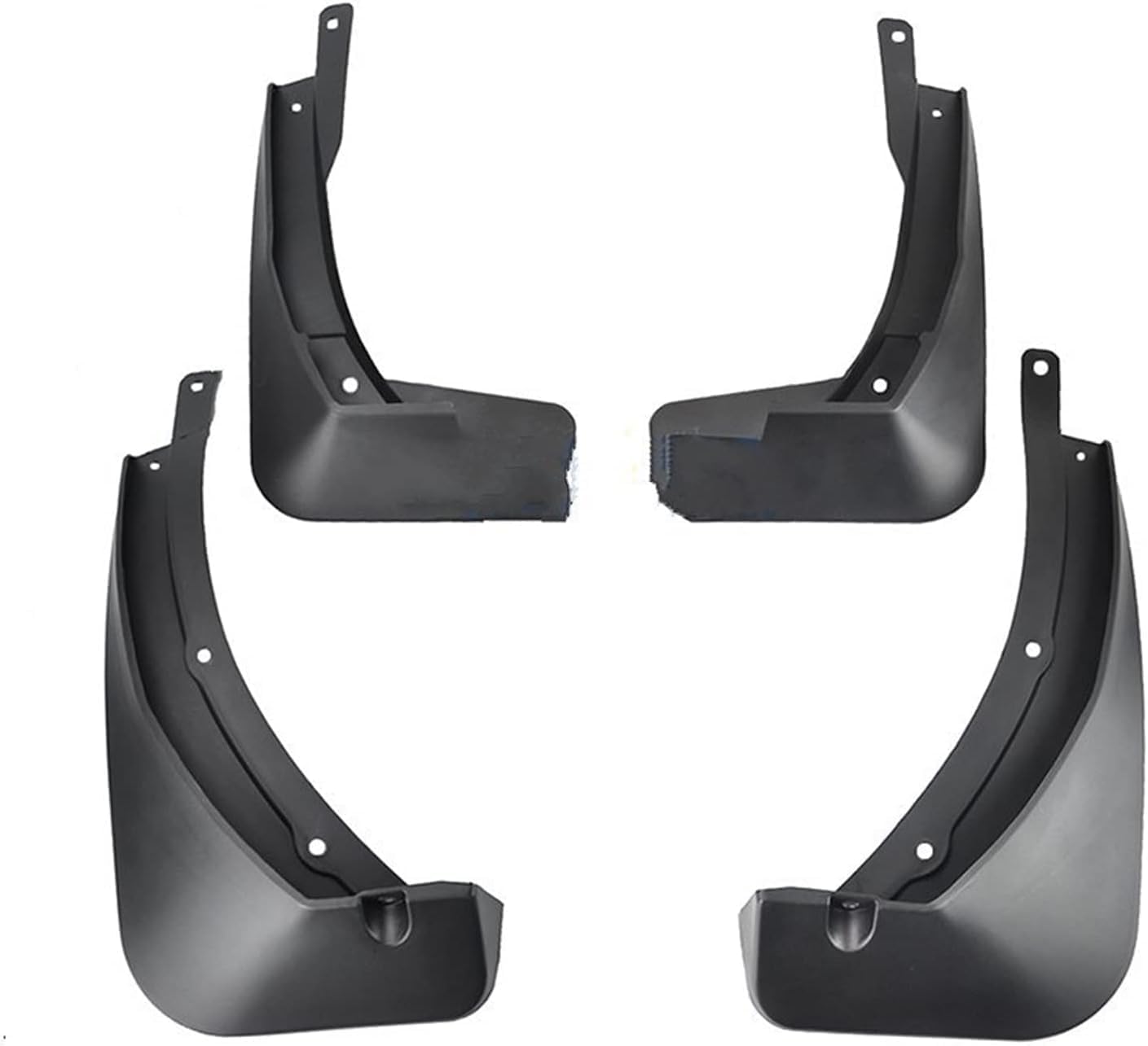 HGYNBCP Car Mud Flaps Splash Guards for VW TRoc T-ROC T Roc 2017 2018 2019, Splash Guard Front Rear Mudguard with Fixing Screws.