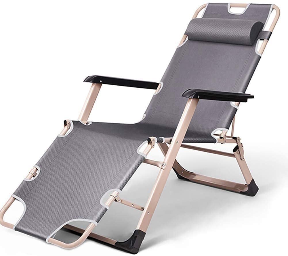 Chaise de jardin inclinable pour vos après-midi détente sur la terrasse