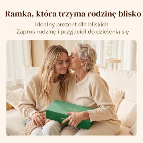pexar by Lexar 2K cyfrowa ramka, 11-calowy ekran dotykowy IPS, cyfrowa ramka Wi-Fi 32 GB do domu, prezenty, udostępnianie zdjęć/wideo za pomocą aplikacji Frameo