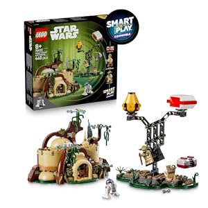 Set LEGO Star Wars 75422 Hutte de Yoda avec Smart Tags Interactifs