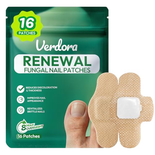 VERDORA Renewal Fungal Nail Patches, 16 Pcs Fungus Treatment Extra
