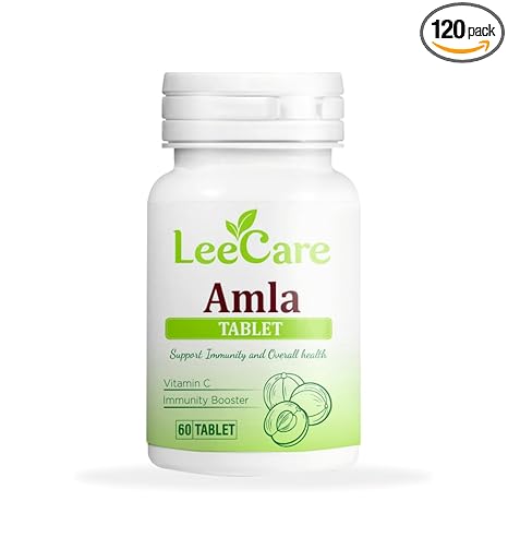LeeCare Amla Immunity Tablets, Helps in Vitamin C and Immunity Booster For Men, Women & Kids, 60 Tab (30 Days), Pack of 2