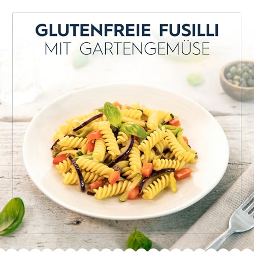 Barilla Pasta Nudeln Glutenfreie Fusilli aus köstlichem Mais und Reis – perfekt für Menschen mit Zöliakie oder Glutenunverträglichkeit 400 g