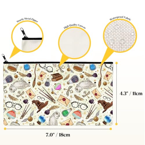 20 PCS Makeup Bag Wizard Harry Party Favors, Gift Bags, Harry Party Supplies, Fans Makeup Bag, Decorations Gift Bag, Harry Birthday Party Favors, Party Bags - H22