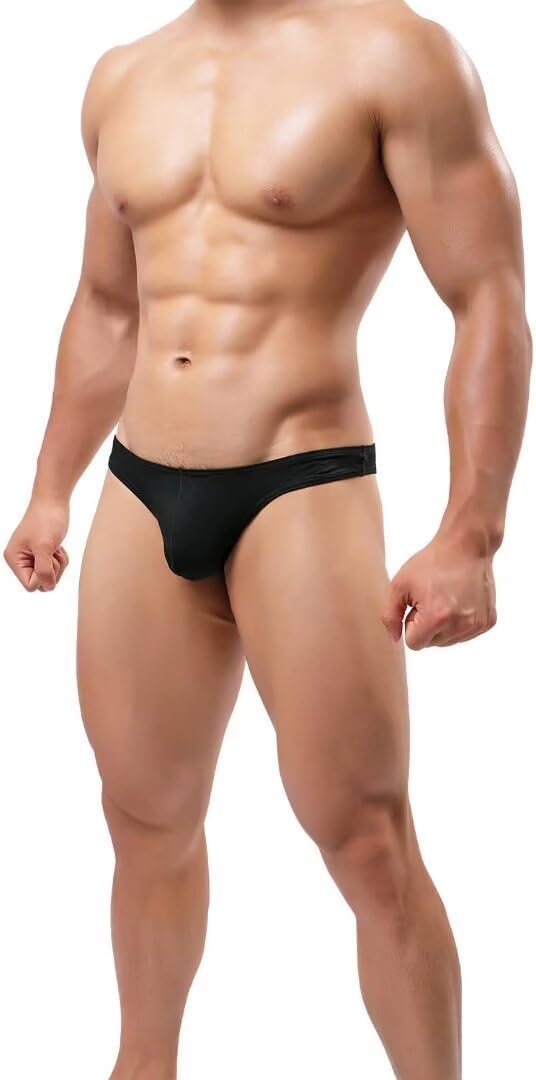 Pdbokew Men's Thongs Underwear Comfortable T-Back G-String - Image 4
