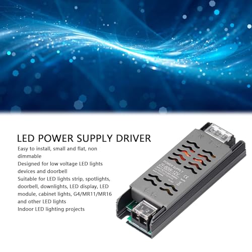 Transformateur LED 12V puissance 60W alimentation pour downlight et sonnette - 7
