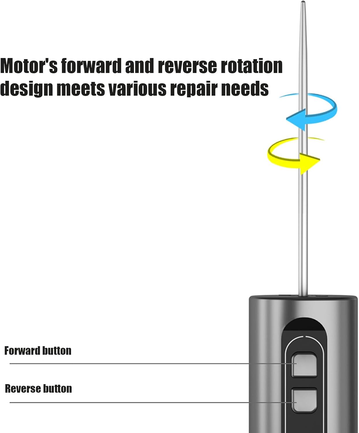 Electric Glue Remover - 9-Level Adjustable Tool, Adhesive Removal with Temperature Control, Phone Repair with Safe Heating, LCD Tool Precision Scraping, Screen Repair for Back Glass Smoothing