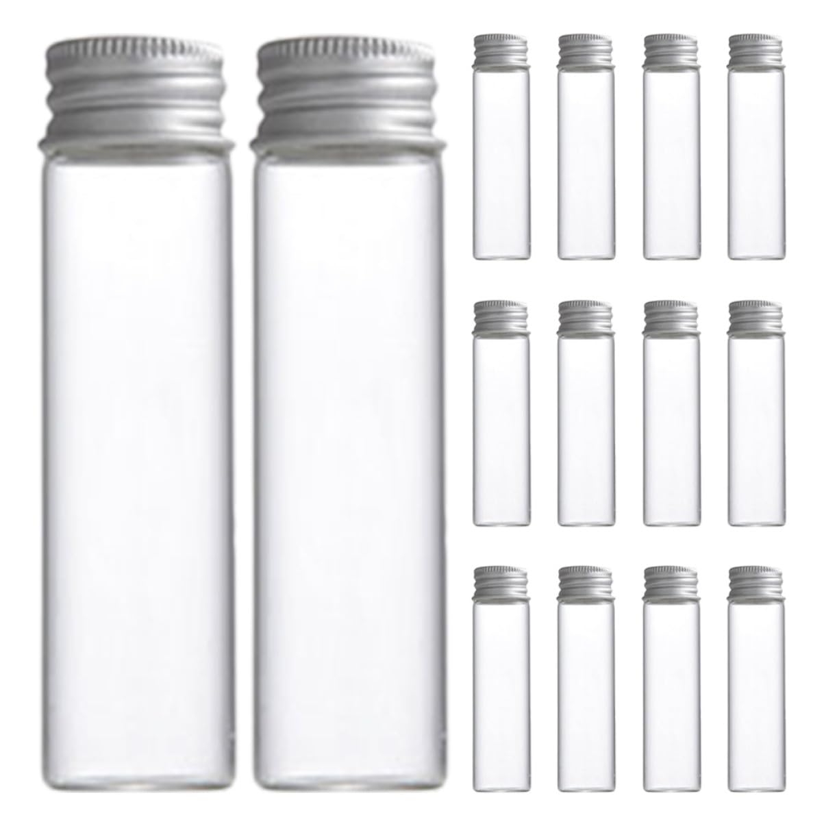 SOIMISS 30piezas Frascos De Especias De Frascos De Muestras Botellas Pequeñas Para Laboratorio Tubos De Ensayo Para Guardar Mensajes y Muestras