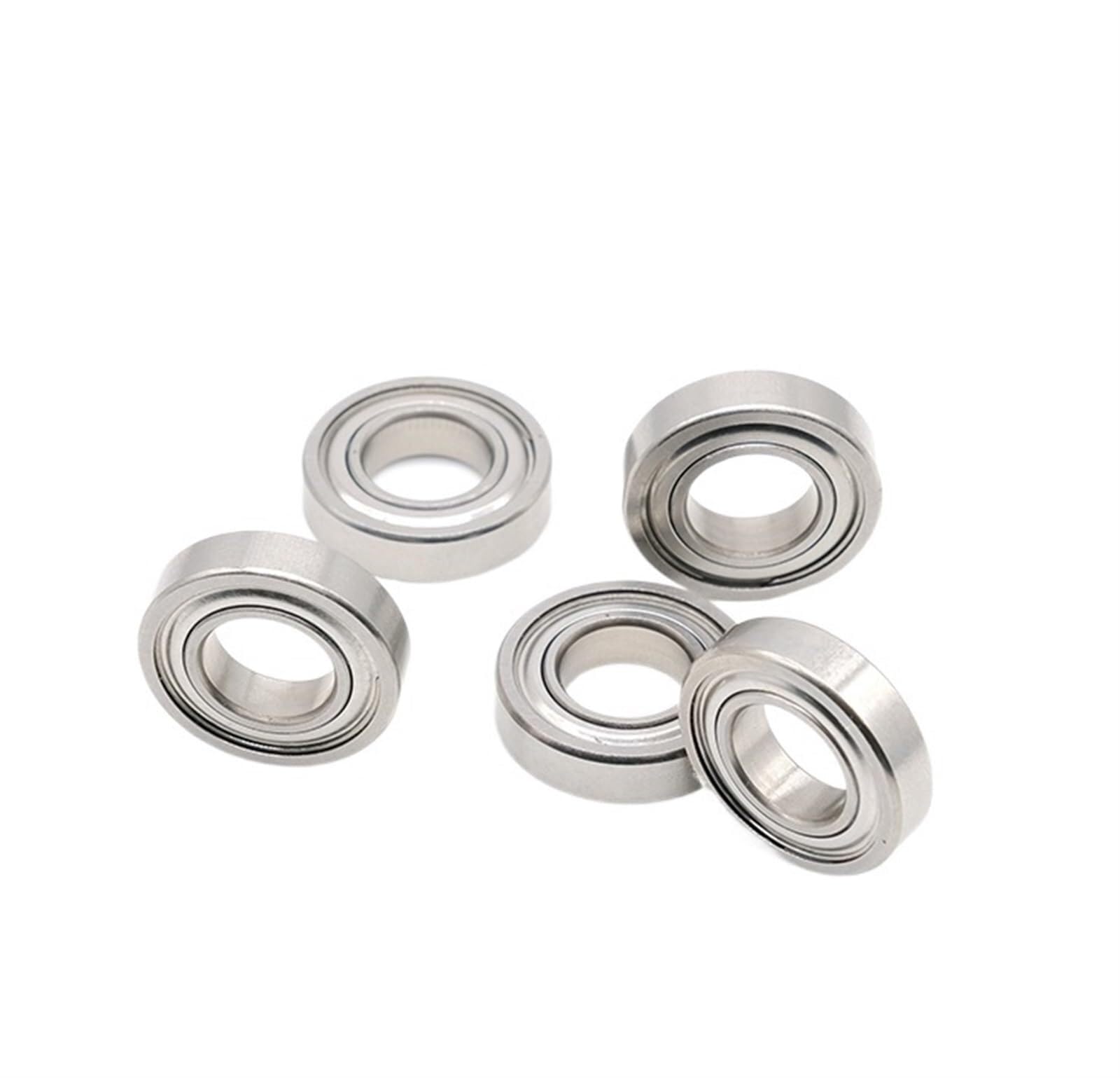 Bimetaliczna tarcza uszczelniająca Mikro łożysko głębokorowkowe 2 szt. S6702ZZ CB 15 * 21 4 mm ABEC-7 Łożysko o cienkim przekroju Hybrydowe łożyska ceramiczne ze stali nierdzewnej