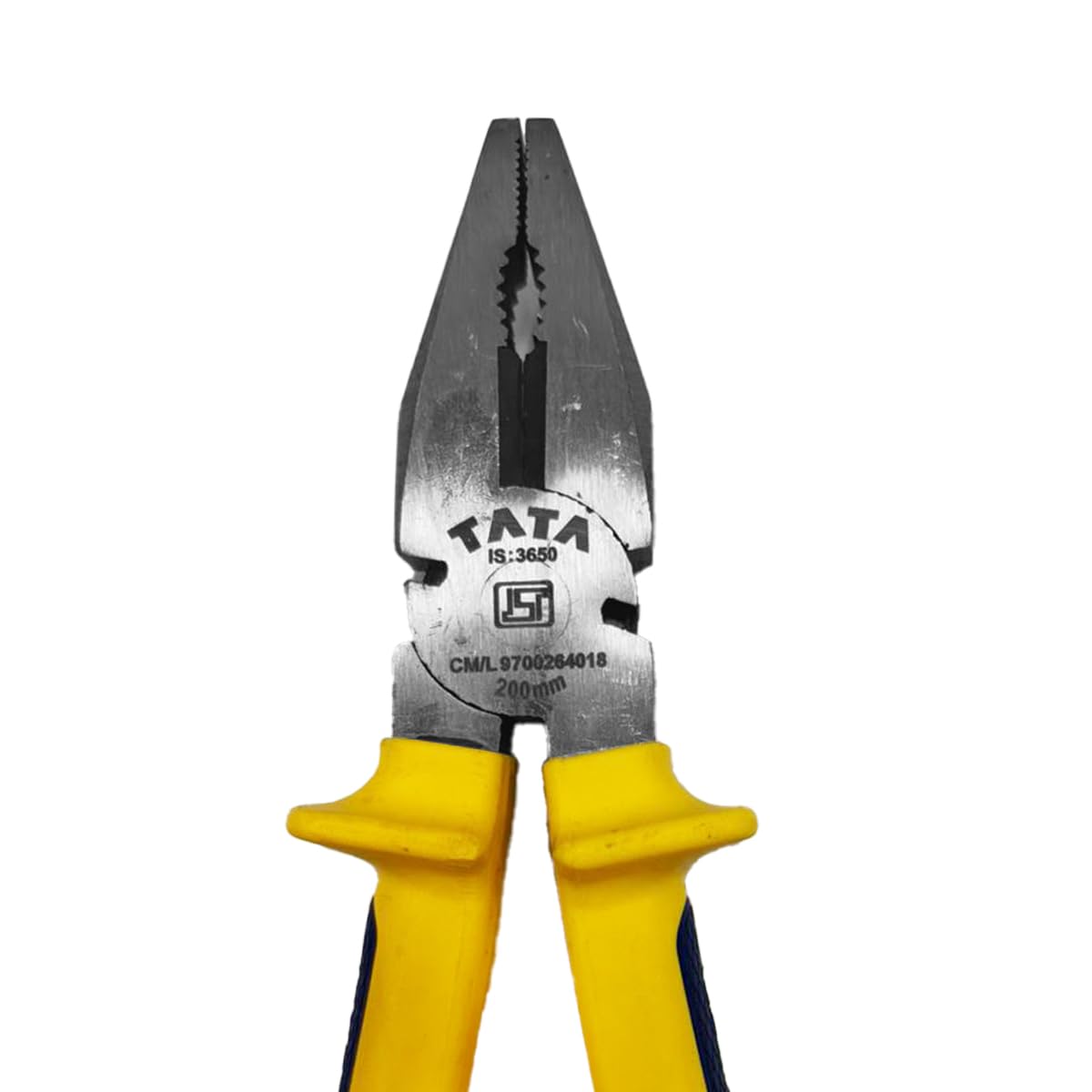 Tata Agrico 8-Inch Combination Plier | High Carbon Steel Jaws for Strong Grip & Wire Cutting | Ergonomic Handles for Comfort | Best for Cutting Wires, Gripping, Bending, Pulling (Pack of 2) 1