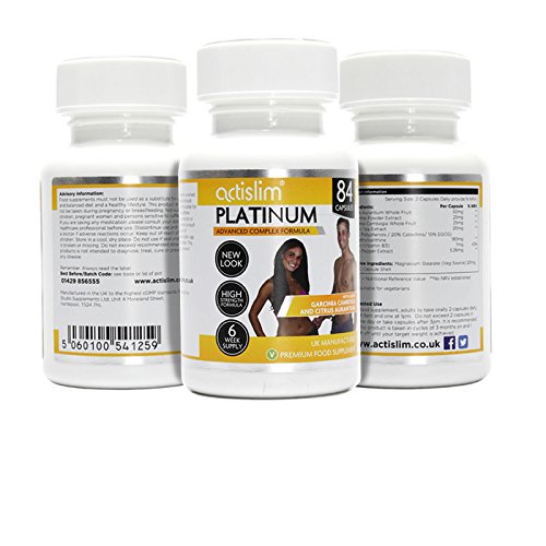 Actislim Platinum The UK’s #1 weight loss slimming pill ,Contains Garcinia Cambogia, Citrus Aurantium and Caffeine for fast weight loss,6 Week course of a diet pill which really works. - Image 3