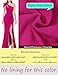 VFSHOW Womens 3D Flower One Shoulder Formal Wedding Guest Prom Maxi Dress 2023 Sexy Cocktail Evening High Slit Cutout Ruched Sparkly Glitter Gown (Hot Pink, XX-Large) 10513V HPIK XXL