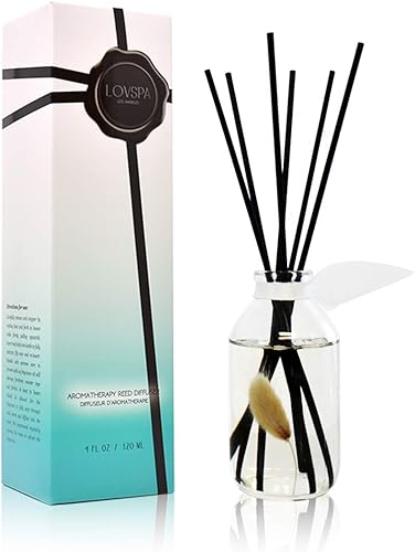LOVSPA Juego de difusor de varillas de algodón limpio, difusor de aceite perfumado con varillas, accesorios de fragancia para el hogar para