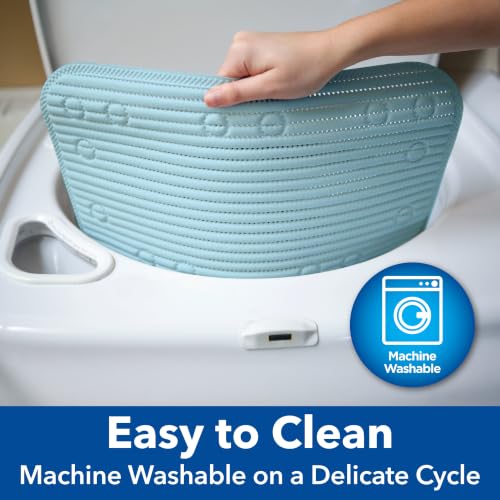 Clorox Cushioned Shower Mat, 17 Inches x 36 Inches, White, 2 Pack | Non Slip Bathtub Mat with Suction Cups for use in Non Textured Bathtubs and Shower Stalls - image 5